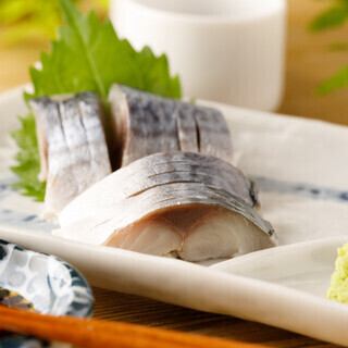 Finished mackerel