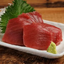 Fresh bluefin tuna sashimi