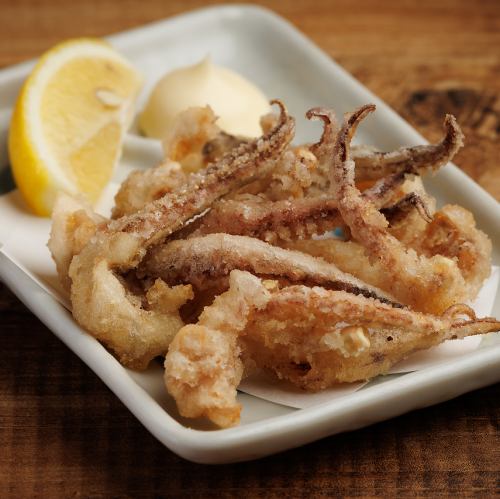 Deep fried tentacles