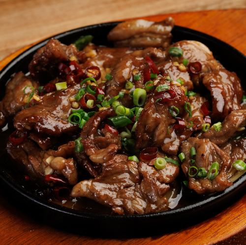Beef short rib stir-fry
