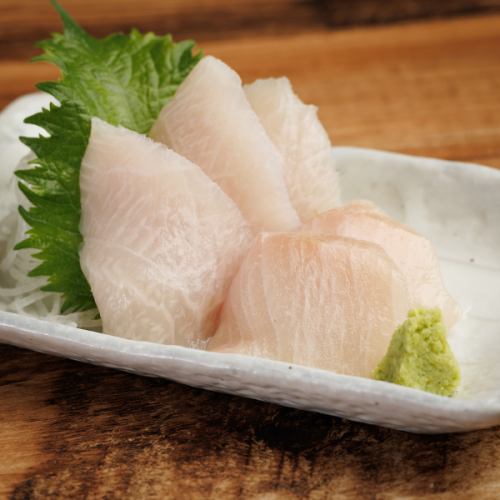 Amberjack sashimi