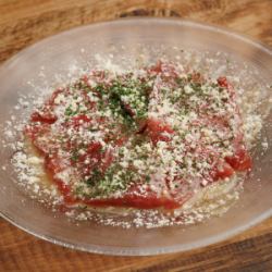 Fresh Bluefin Tuna Carpaccio