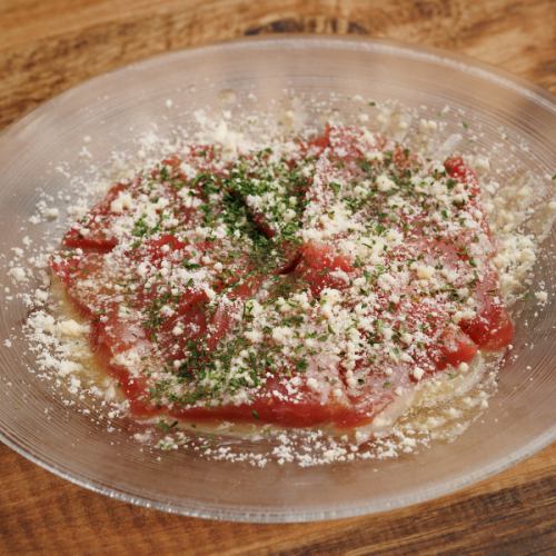 Fresh Bluefin Tuna Carpaccio