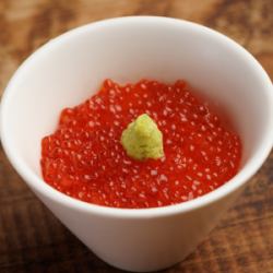 Grated salmon roe