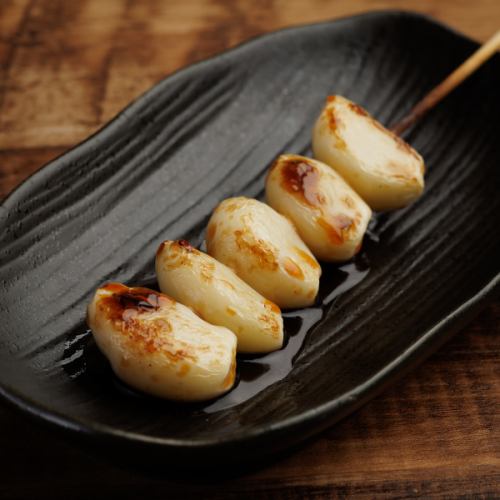 Garlic skewers