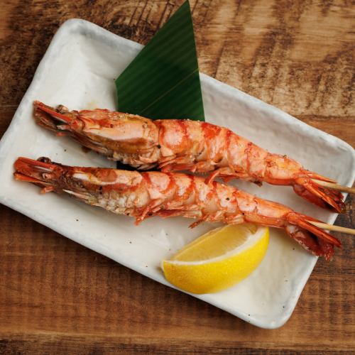 Grilled Salt Shrimp