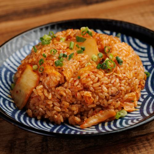 Pork kimchi fried rice
