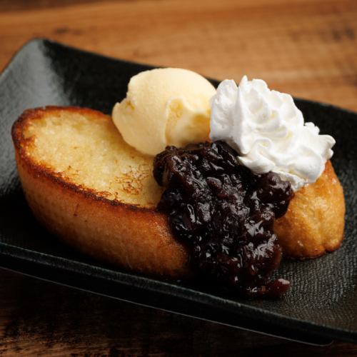 Homemade French toast