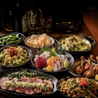 【月・火限定】新名物チューリップ唐揚げ&ホルモン麻婆豆腐「おつまみ&ガッツリ名物コース」