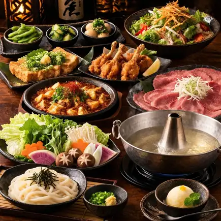 5500円【極-kiwami-コース9品】2.5h飲み放題付 三大名物大集結!