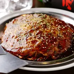 Hiroshima-style okonomiyaki