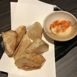 Fluffy fried yam