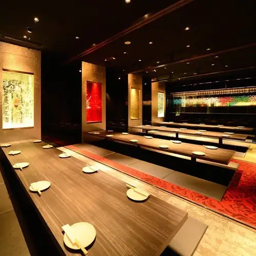 Private rooms and banquet halls are also available.