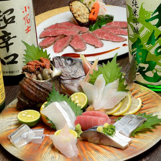 Please enjoy the supreme gem woven with seasonal fresh ingredients that you can feel the four seasons, where the skill of Japanese cooks shines.