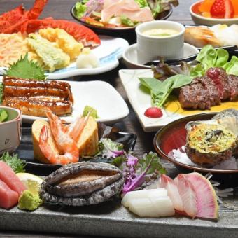 【季節宴會套餐】10道菜+2小時無限暢飲8,000日圓（含稅）