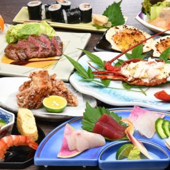 【季節の宴会コース】2時間飲み放題付き10品9000円(税込)