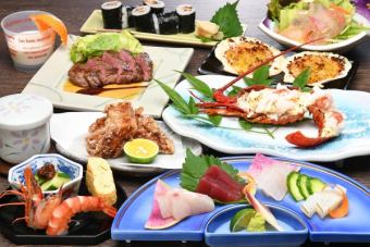 【季節の宴会コース】2時間飲み放題付き10品9000円(税込)