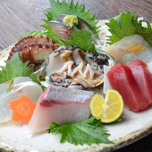 刺身盛り合わせ 上 六種