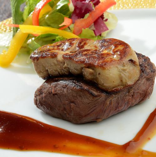 牛ヒレステーキ ロッシーニ風