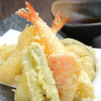 天ぷら盛合せ
