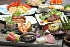 季節食材を使った贅沢和食料理を堪能。贅沢なコースは6,500円~