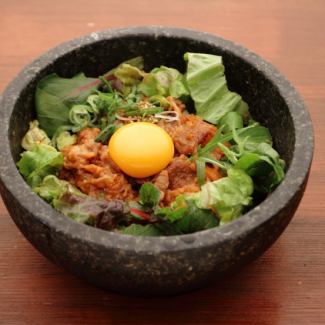 Stone-grilled bulgogi