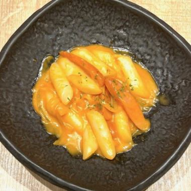 Rose tteokbokki