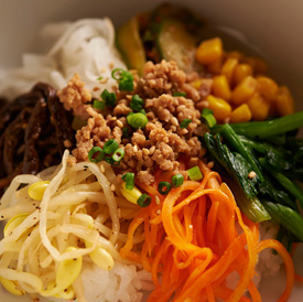 Bibimbap (with soup)