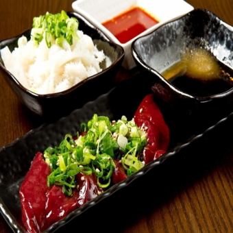 White omasum sashimi