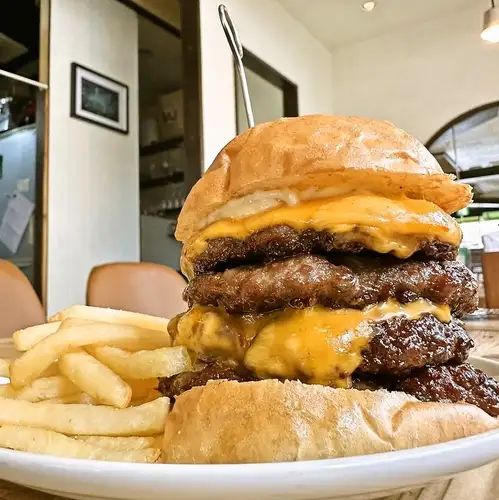 DODONPAバーガー【＋ポテト】
