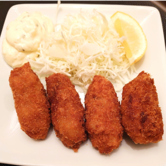 Deep fried oysters