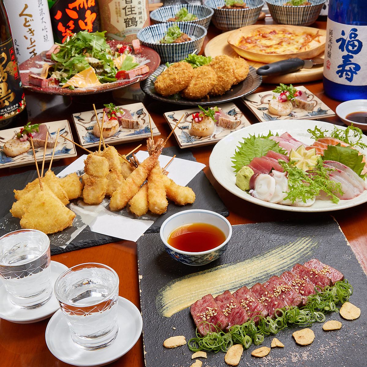 野田阪神駅すぐ！ゆったり美味しい海鮮とお酒を堪能できるお店♪