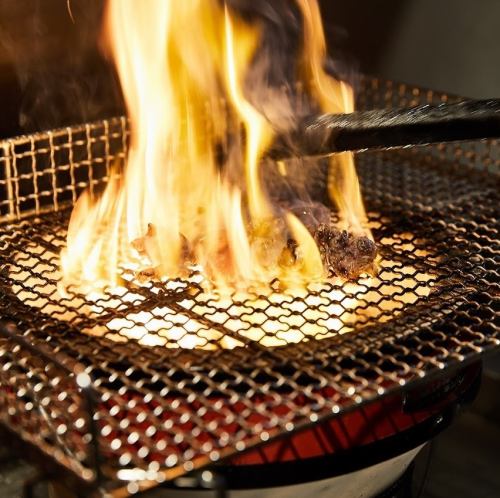 [Yakitori and charcoal grill]