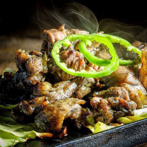 Charcoal-grilled Tamba chicken thigh