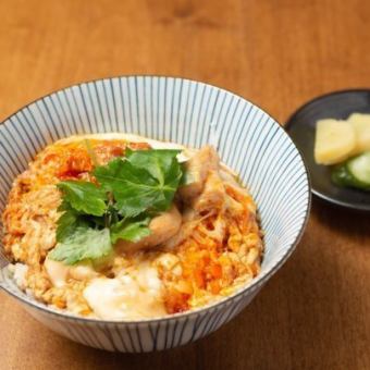 Fragrant oyakodon