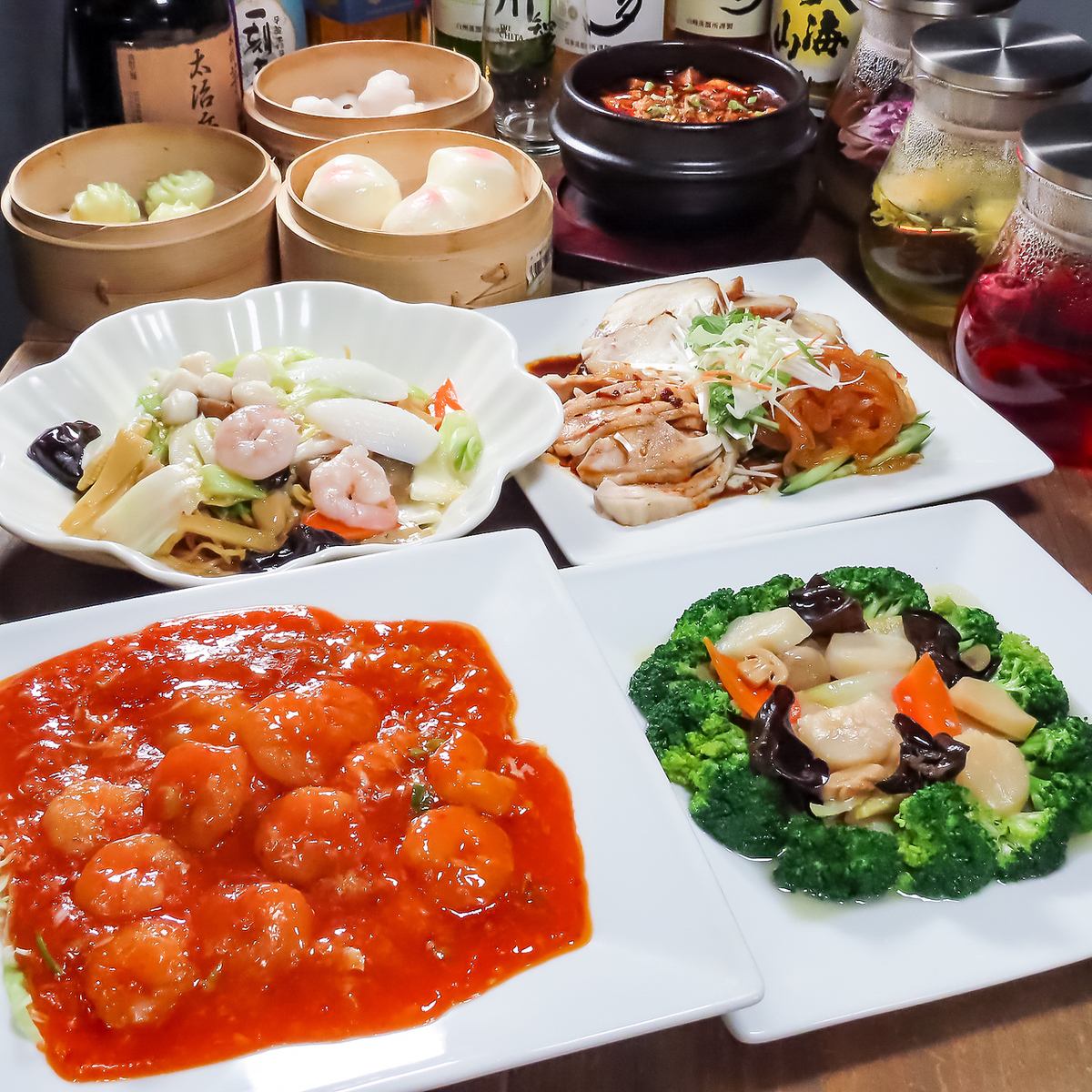 お得な飲み放題付きコースで会社様のご宴会、各種打ち上げなど！