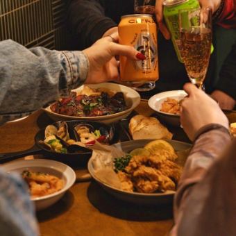 {All-you-can-drink course} {For the launch party!!} PARK/PERK standard course, 5,000 yen per person