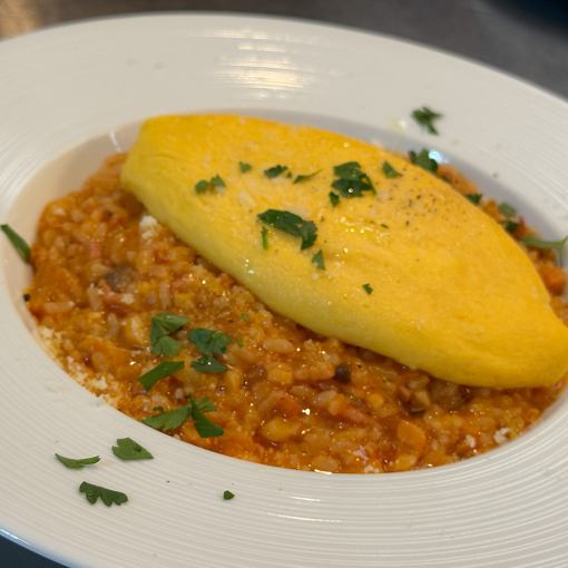 【大人だけの・・ご褒美ランチへ＊】＊リゾットオムライスセット４品＊３０００円