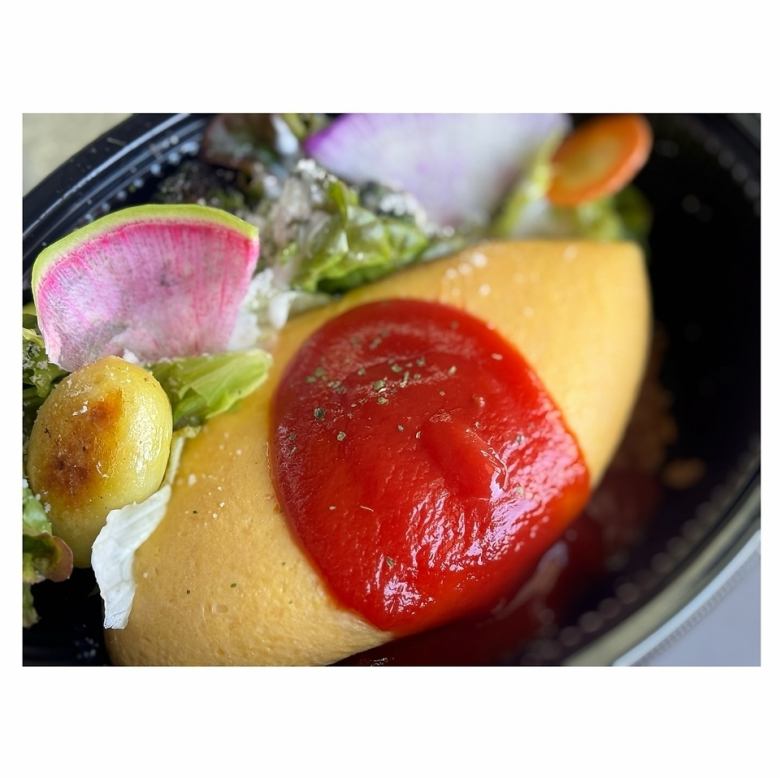 ＊クラッシックのオムライス弁当＊