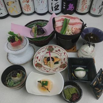 【僅限烹飪】使用當季食材的日本料理，10道菜，5,000日圓（含稅）套餐