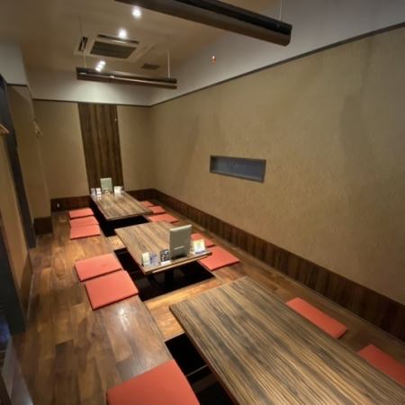 We have a variety of large and small private rooms available! For parties near Tsukuba Station, come to our restaurant.