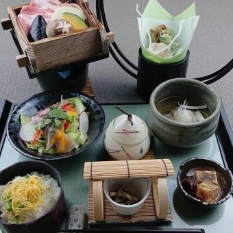 [仅限午餐]推荐用于娱乐和妻子的午餐[Seiro Gozen]7道菜总计2000日元