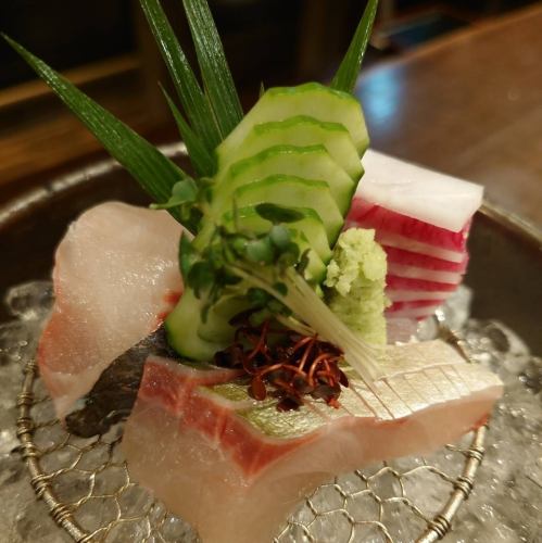 シマアジのお刺身