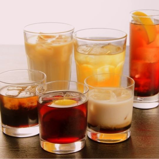 Very popular♪ Wide variety of drinks☆2 hour all-you-can-drink → 1,880 yen (tax included)