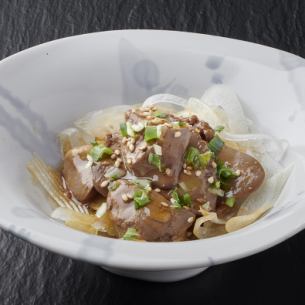 Braised chicken liver