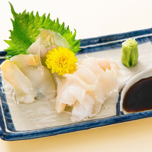 Scallop sashimi