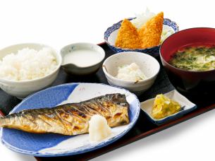 サバ塩定食
