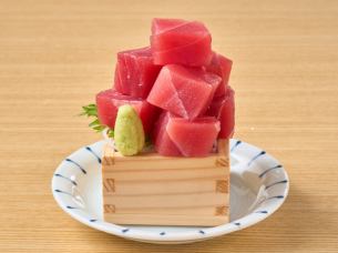 [まぐろ] 赤ブツ枡盛り