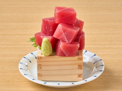 [まぐろ] 赤ブツ枡盛り
