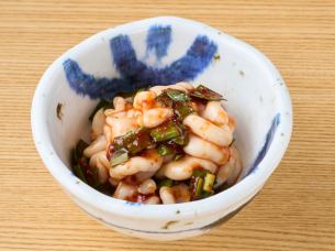 白子キムチ／白子ポン酢　各